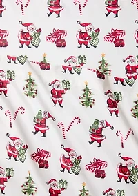 Christmas Santa Print Sheet Set