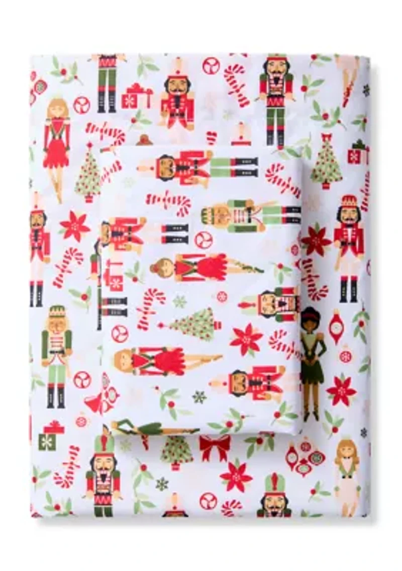 Christmas Nutcracker Print Sheet Set