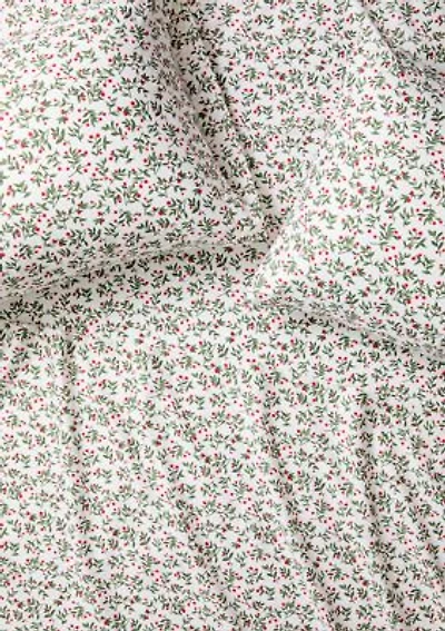 Christmas Holly Print Sheet Set