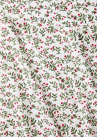 Christmas Holly Print Sheet Set