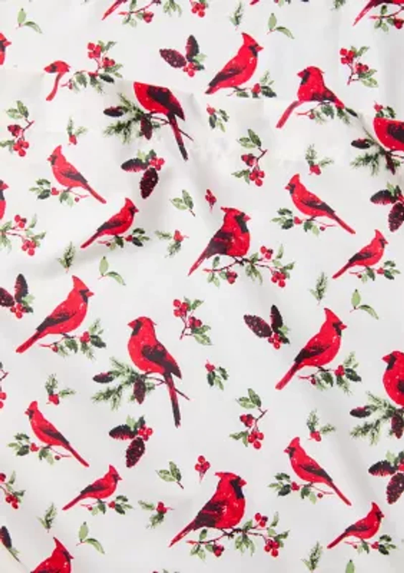 Christmas Cardinal Print Sheet Set