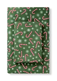 Christmas Candy Canes Print Sheet Set