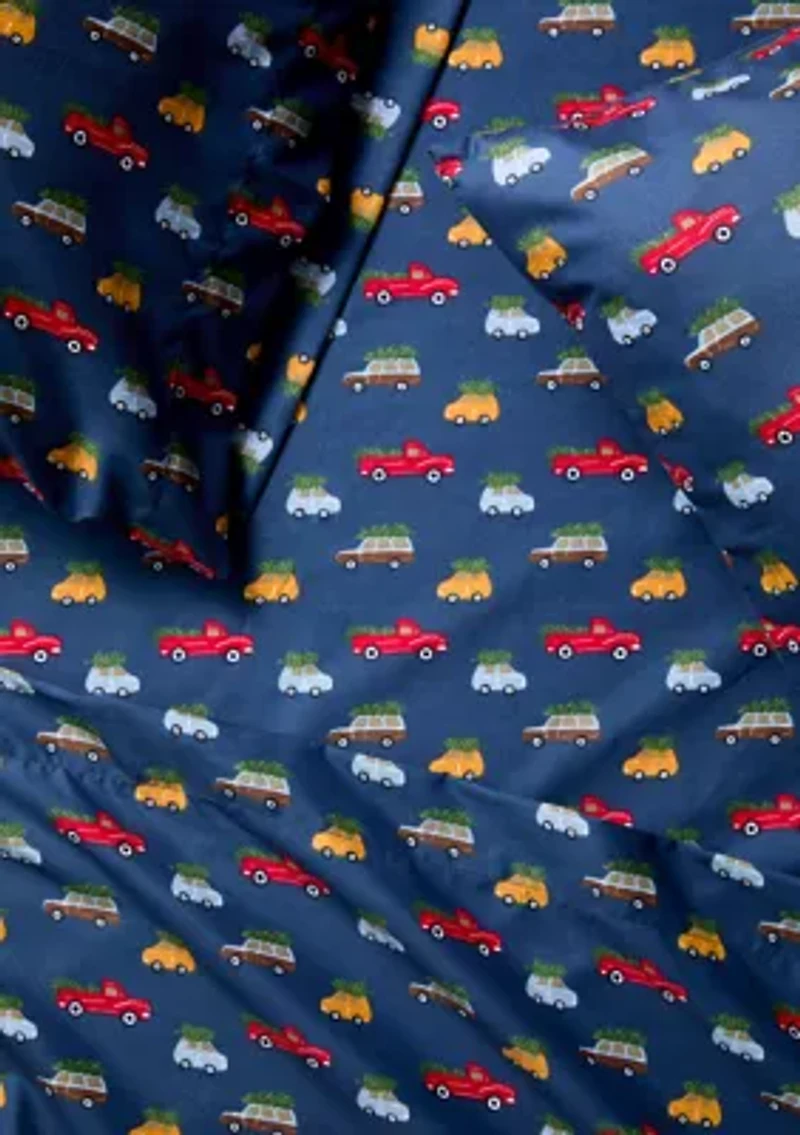 Christmas Car Print Sheet Set