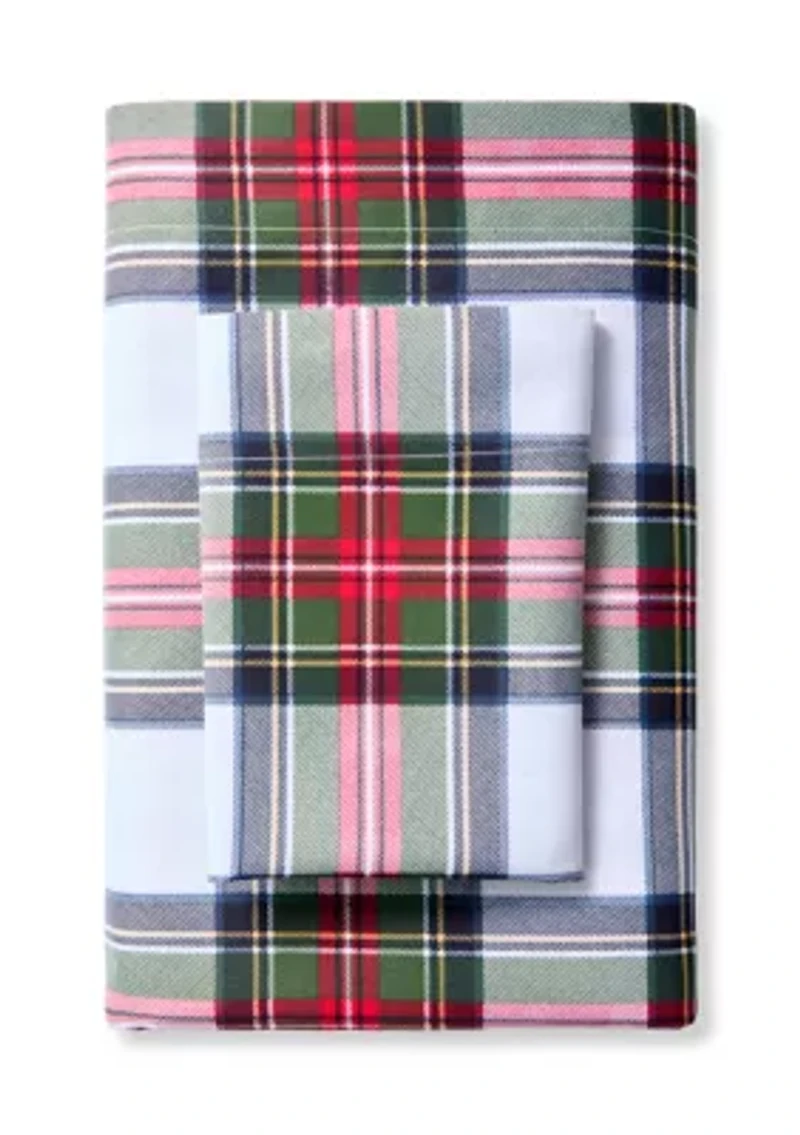 Holiday Tartan Sheet Set