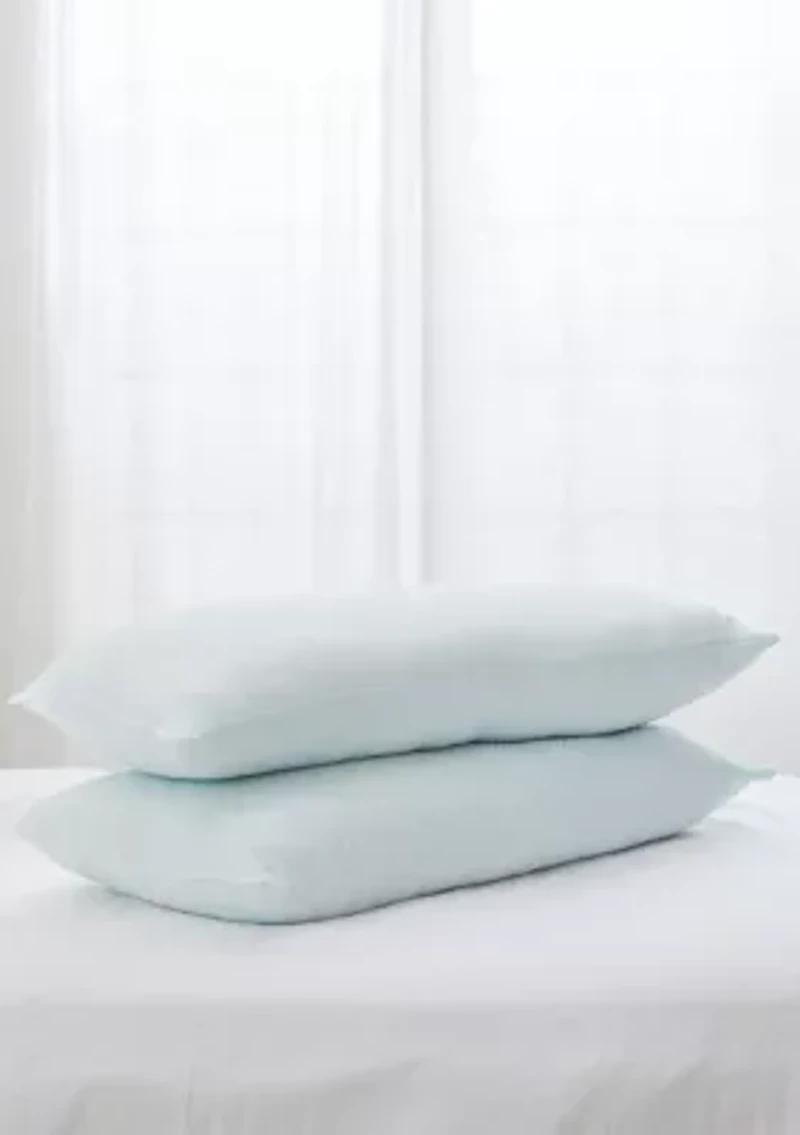 Set of 2 Cool Zen Bamboo Pillows