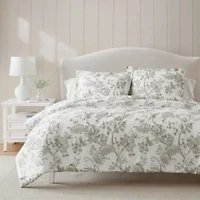 Avery Floral Cotton Comforter Set