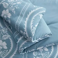 Sophia Stripe Cotton Duvet Set