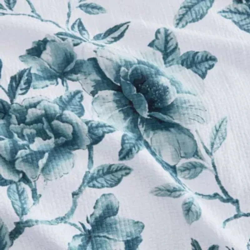 Vivian Floral Cotton Comforter Set