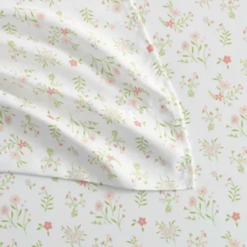 Ditsy Floral Microfiber Sheet Set