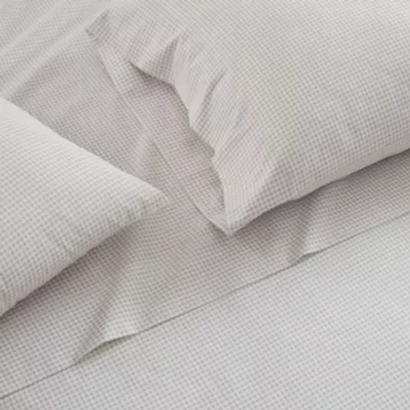 Gingham Cotton Sheet Set