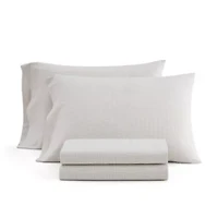 Gingham Cotton Sheet Set