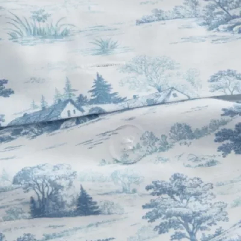 Farmhouse Toile Cotton Duvet Set