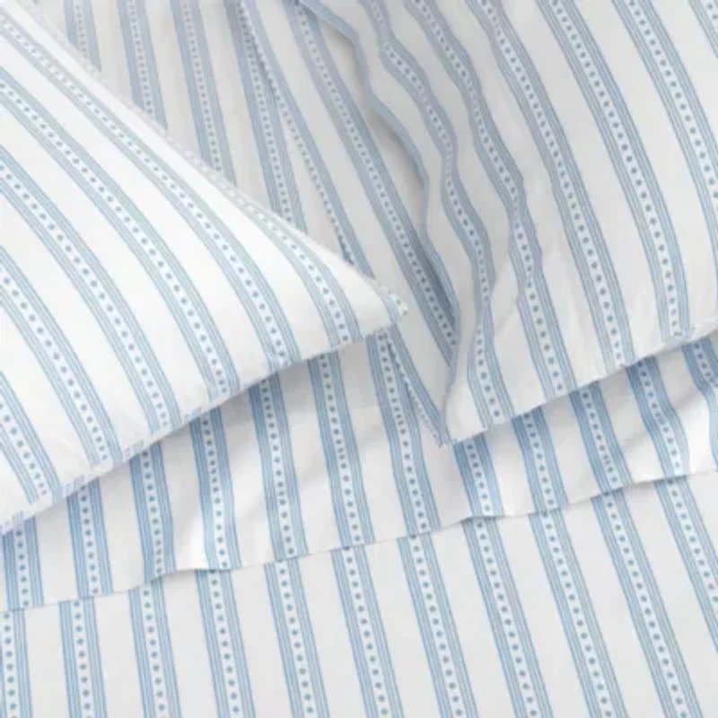 Francesca Stripe Cotton Sheet Set