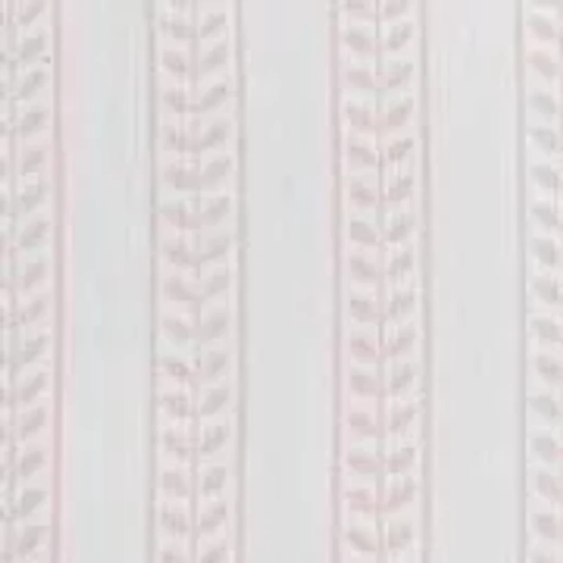 Leaf Stripe Cotton Sheet Set