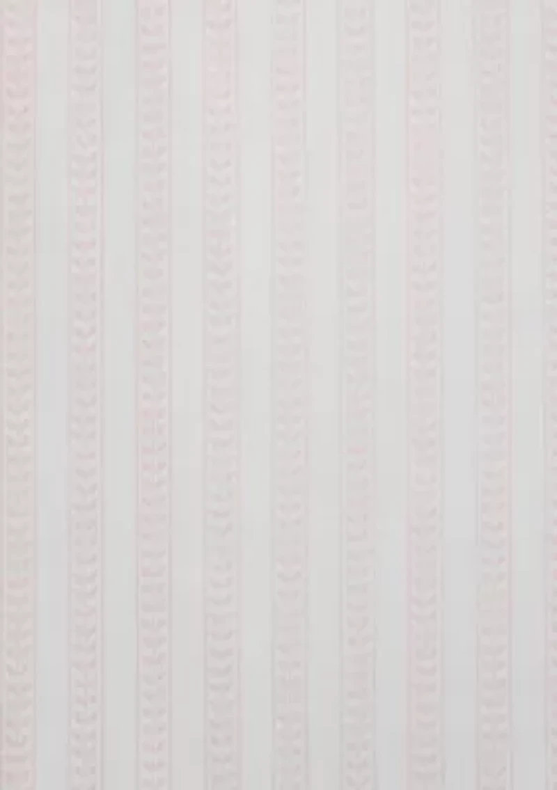 Leaf Stripe Cotton Sheet Set