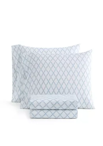 Leaf Trellis Cotton Sheet Set