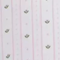 Floral Stripe Cotton Sheet Set