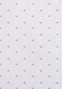 Floral Stripe Cotton Sheet Set