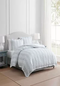 Verbena Stripe Cotton Duvet Set