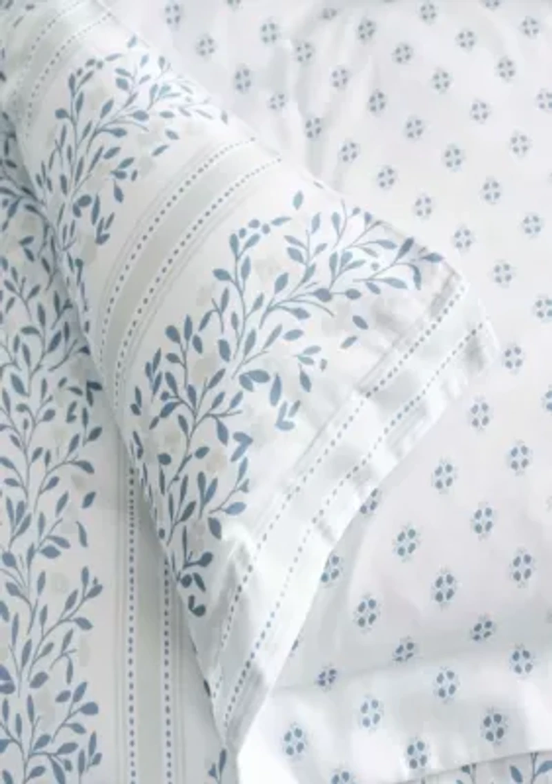 Verbena Stripe Cotton Duvet Set