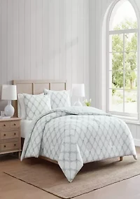 Romantic Trellis Cotton Comforter Set
