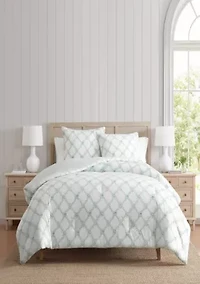 Romantic Trellis Cotton Comforter Set