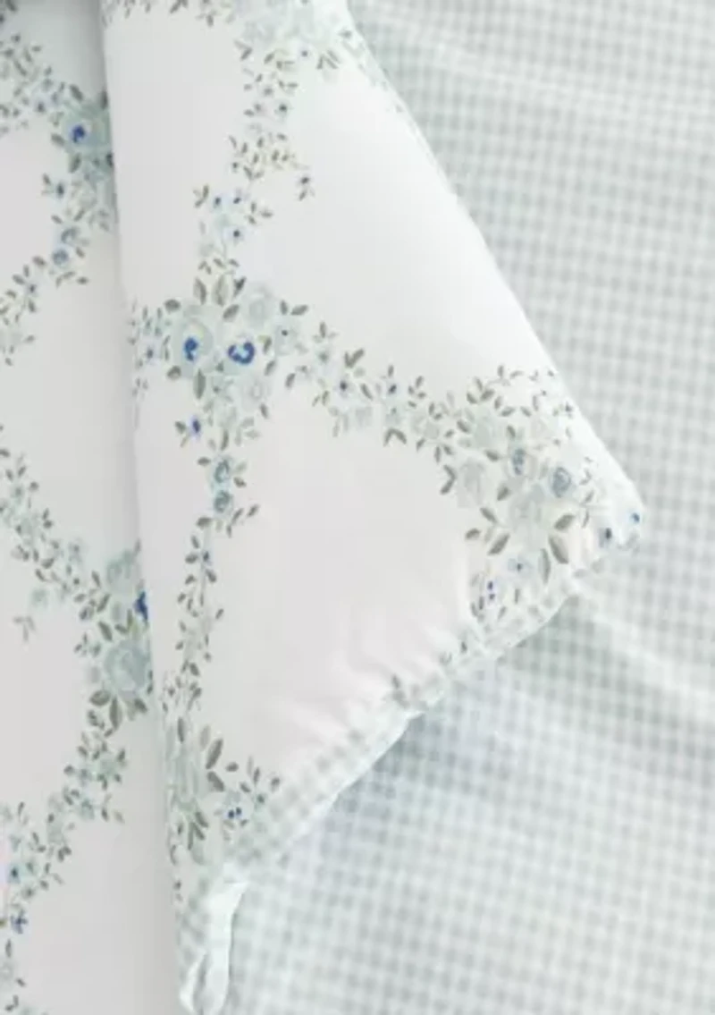 Romantic Trellis Cotton Comforter Set