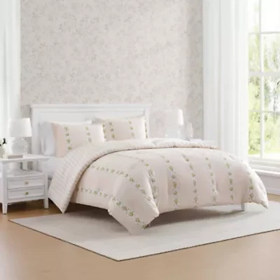 Annabelle Stripe Cotton Comforter Set