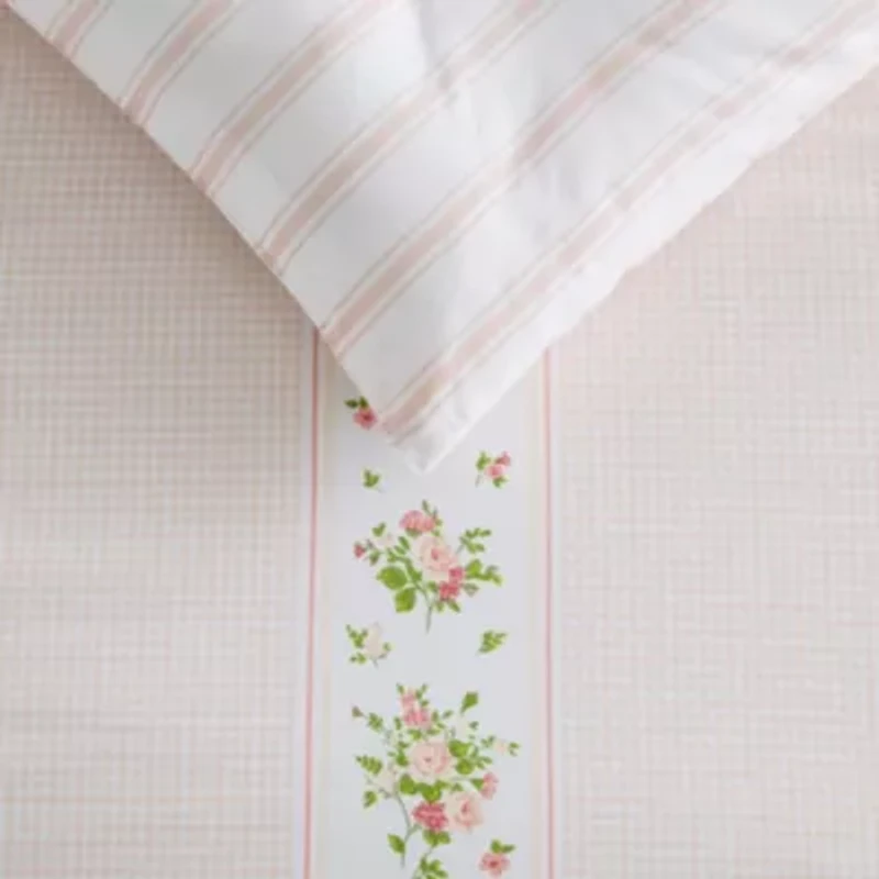 Annabelle Stripe Cotton Comforter Set