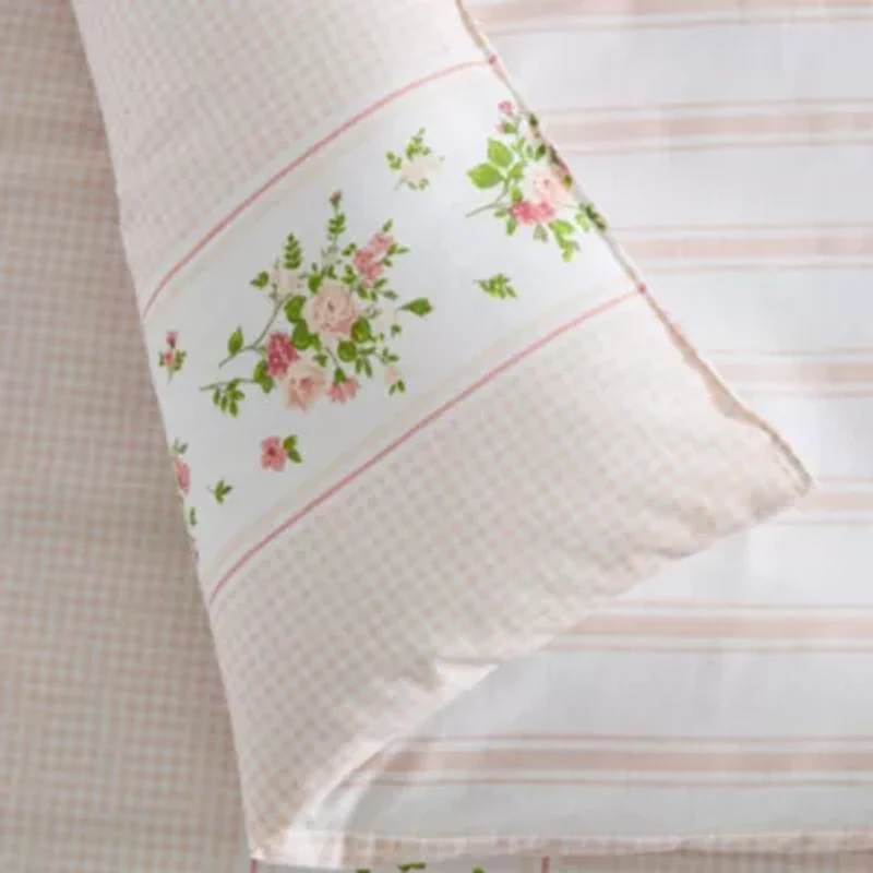 Annabelle Stripe Cotton Comforter Set