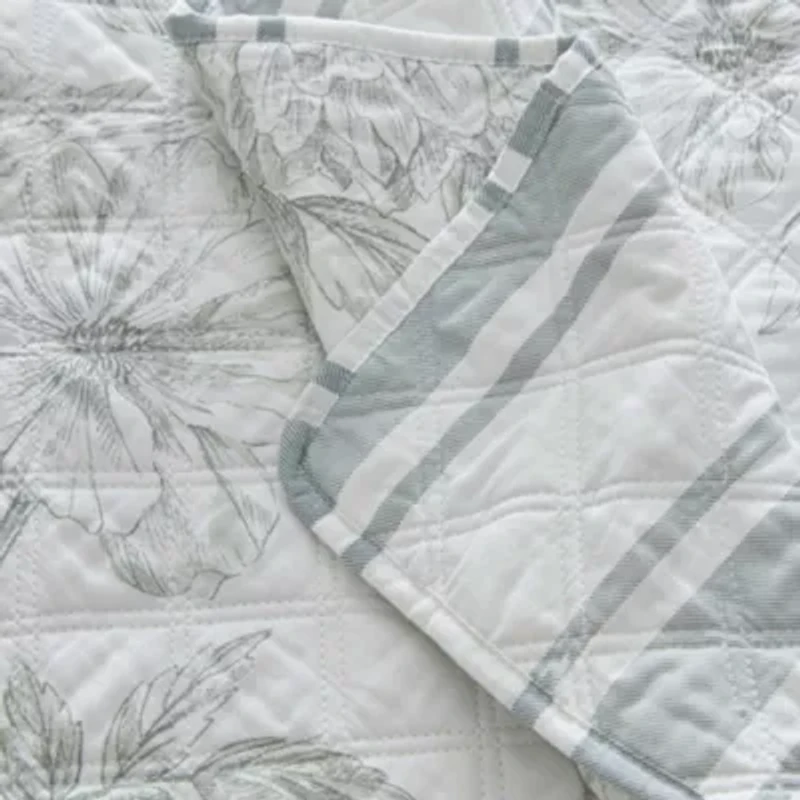 Vine Flora Cotton Throw