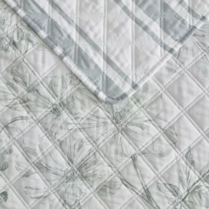 Vine Flora Cotton Throw