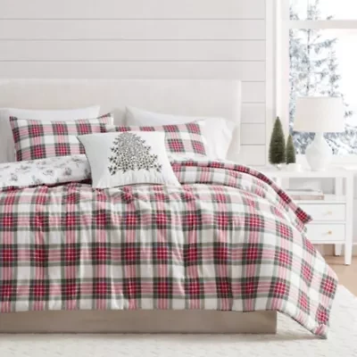 Holiday Tree Cotton Decorative Pillow