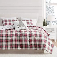 Holiday Tree Cotton Decorative Pillow