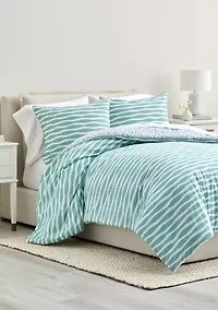 Rhythmic Geometric Comforter Set