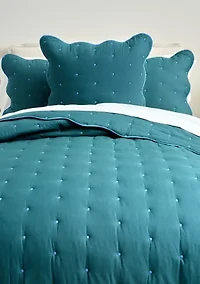 Scalloped Edge Euro Sham