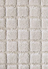 TOWN & COUNTRY LIVING 6-Piece Textured Windowpane White Bath Set