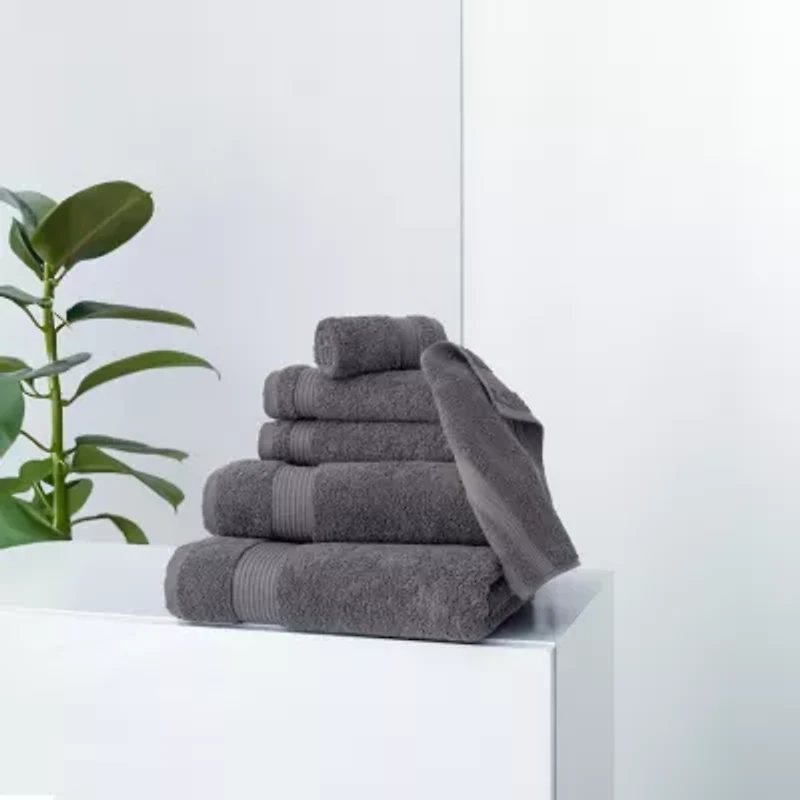 Amadeus 6 Pc Towel Set Gray