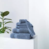 Amadeus 6 Pc Towel Set Gray