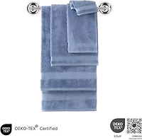 Amadeus 6 Pc Towel Set Gray