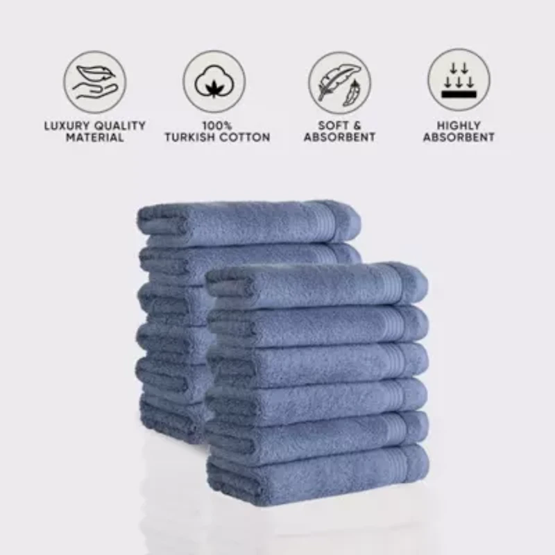 Amadeus Washcloth 12X12 Serenity Blue