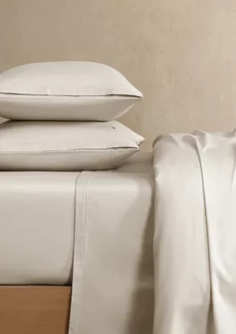 Lacoste Solid Percale Sheet Set