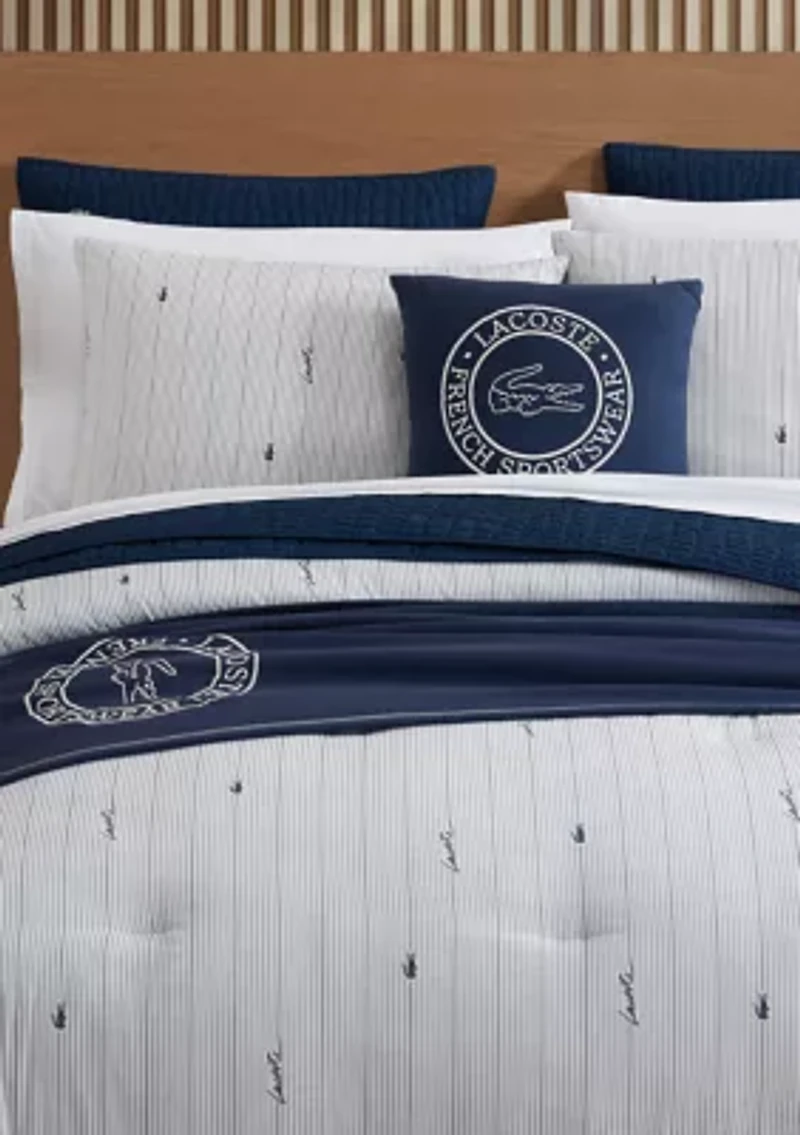 Striped Comforter Set