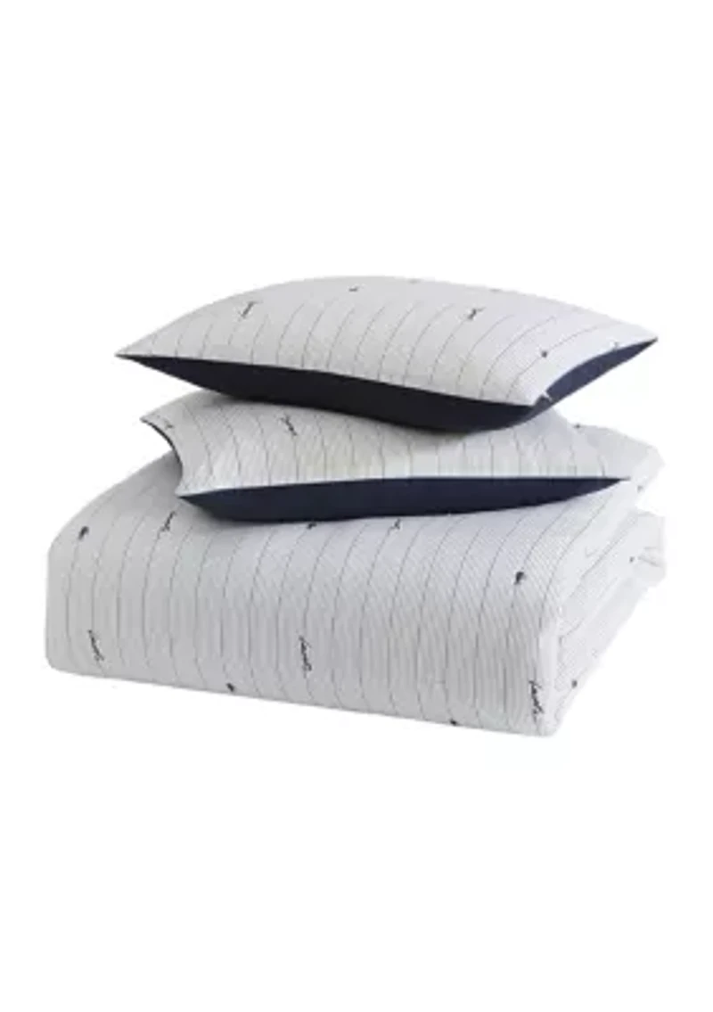 Striped Comforter Set