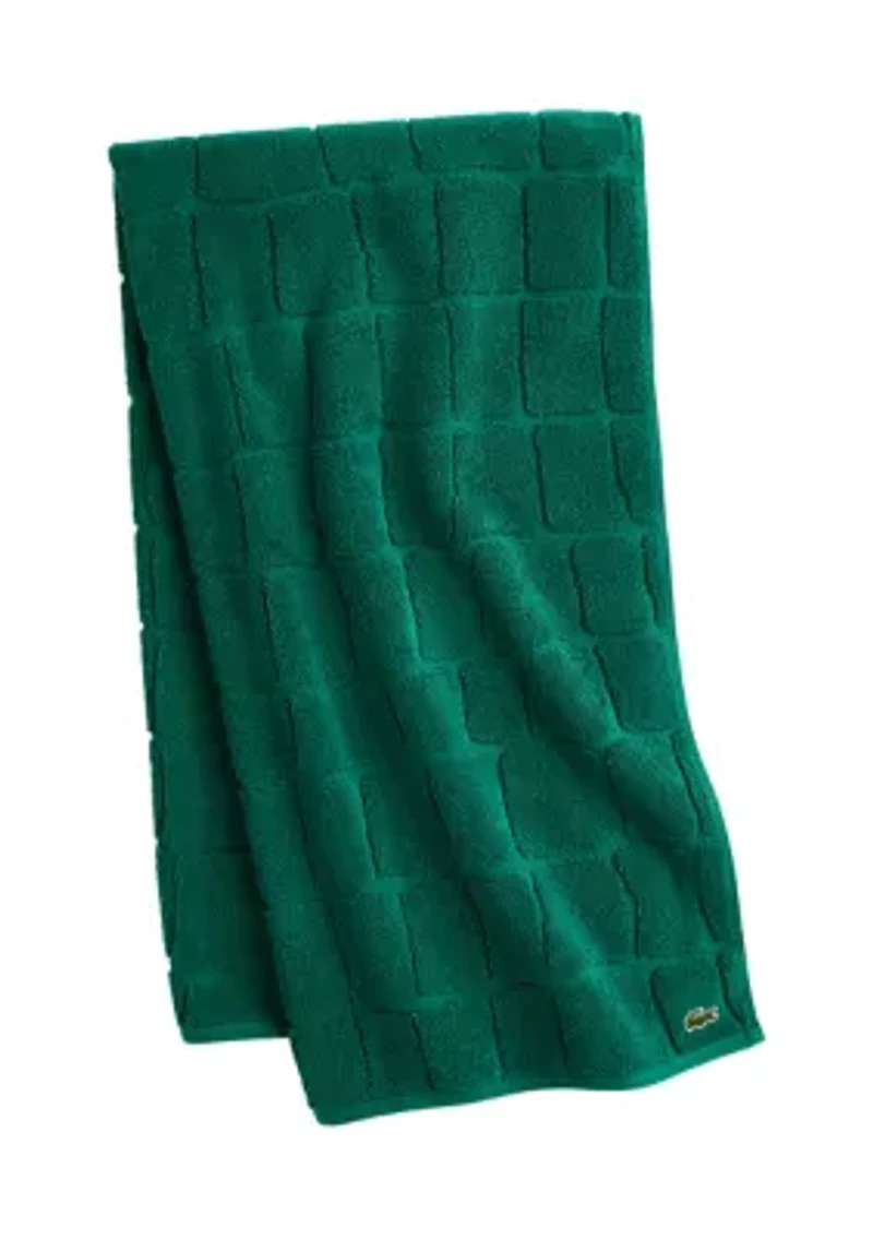 Croc Scale Bath Towel