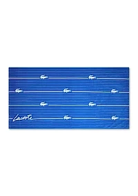 Lacoste Croc Shirting Beach Towel