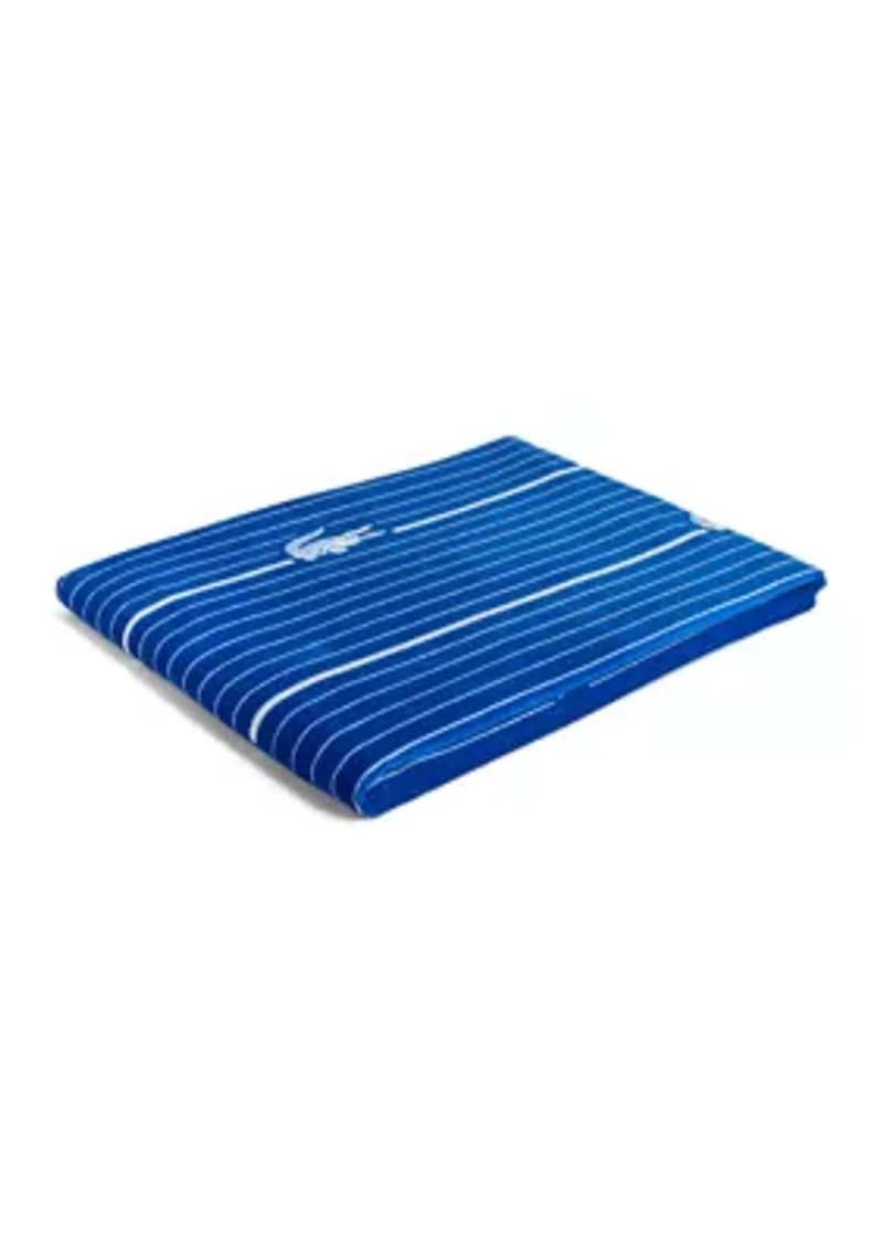 Lacoste Croc Shirting Beach Towel