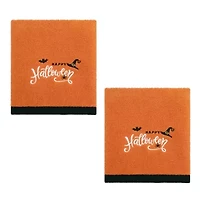 Happy Halloween Icons 2-pc. Hand Towel