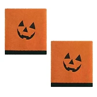 Jack-o-Lantern 2-pc. Hand Towel