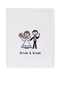 Bride & Groom Bath Towel